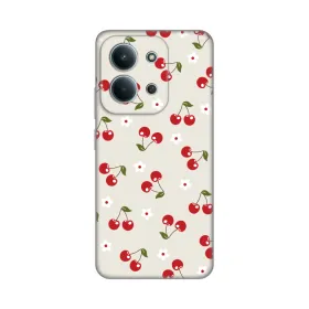 Silikonska futrola - maska print za Xiaomi Redmi 15C 4G Cherry and Flowers.