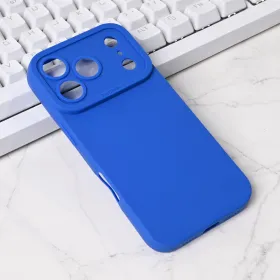 Futrola - maska Silikon Pro Camera za iPhone 17 Pro 6.3 plava.