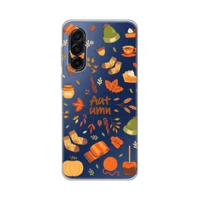 Silikonska futrola - maska print Skin za Samsung A175 Galaxy A17 Autumn.
