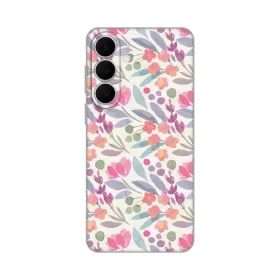Silikonska futrola - maska print za Samsung S731B Galaxy S25 Fe Watercolor Flowers.
