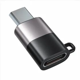 Adapter Type C na Lightning OTG EL sivi.