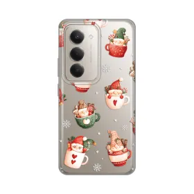 Silikonska futrola - maska print za Xiaomi Redmi 15 4G Ho Ho Ho.