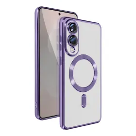 Futrola - maska Magsafe Lux za Samsung S937 Galaxy S25 Edge ljubicasta.