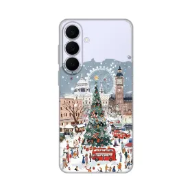 Silikonska futrola - maska print Skin za Samsung S731B Galaxy S25 Fe Christmas Town.