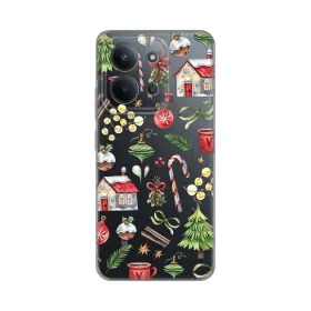 Silikonska futrola - maska print Skin za Xiaomi Redmi 15C 4G Winter Spirit.