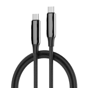 USB Data kabl LDNIO LC922c -240W Type C na Type C crni 1m.