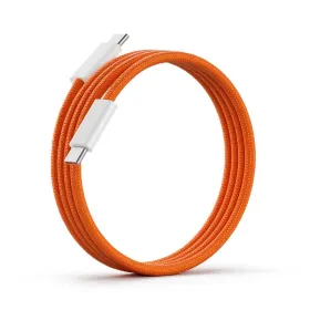 USB Data kabl za iPhone 17 seriju 60W PD na Type C 1m narandzasti.