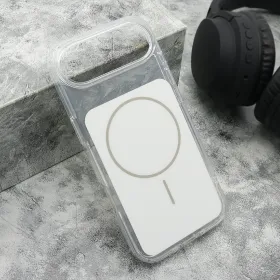 Futrola - maska AMBER SHINE MagSafe za iPhone AIR (6.6) bela (MS).