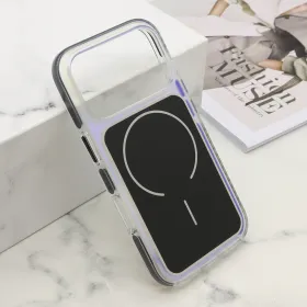 Futrola - maska AMBER RING MagSafe za iPhone 17 Pro (6.3) crna (MS).