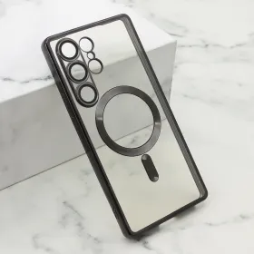 Futrola - maska CAMERA PROTECT MAGSAFE za Samsung S938 Galaxy S25 Ultra 5G crna (MS).