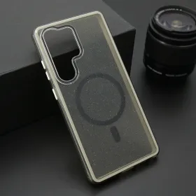 Futrola - maska CRYSTAL MagSafe za Samsung S938 Galaxy S25 Ultra 5G crna (MS).