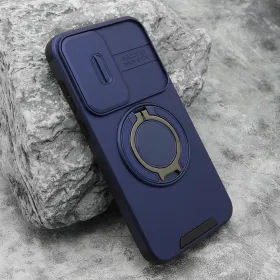 Futrola - maska DEFENDER CAMSHIELD za Samsung A556 Galaxy A55 5G plava (MS).