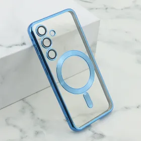 Futrola - maska CAMERA PROTECT MagSafe za Samsung S921 Galaxy S24 5G plava (MS).