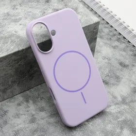 Futrola - maska FLEX MagSafe za iPhone 16 (6.1) ljubicasta (MS).