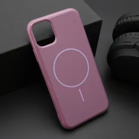 Futrola - maska JELLY MagSafe za iPhone 11 (6.1) ljubicasta (MS).
