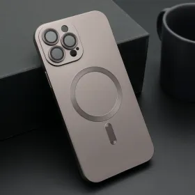Futrola - maska ELEGANT MAGSAFE za iPhone 13 Pro Max (6.7) siva (MS).