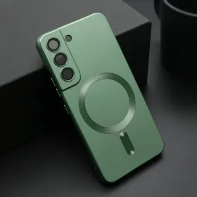 Futrola - maska ELEGANT MAGSAFE za Samsung Galaxy S22 5G zelena (MS).