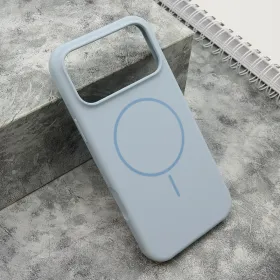 Futrola - maska FLEX MagSafe za iPhone 17 Pro Max (6.9) svetlo plava (MS).