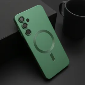 Futrola - maska ELEGANT MAGSAFE za Samsung A166 Galaxy A16 5G zelena (MS).