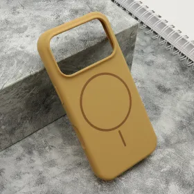 Futrola - maska FLEX MagSafe za iPhone 17 Pro (6.3) zlatna (MS).