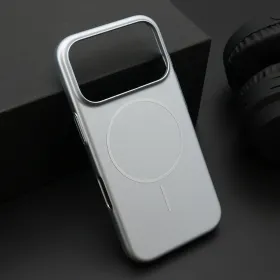 Futrola - maska PURE mat MagSafe za iPhone 17 Pro (6.3) srebrna (MS).