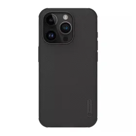 Futrola - maska Nillkin Super Frost Pro Magnetic za iPhone 15 Pro Max (6.7) crna (MS).