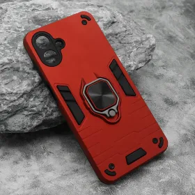 Futrola - maska Square ring za Samsung A075F Galaxy A07 crvena (MS).