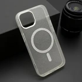 Futrola - maska SPARKLING MagSafe za iPhone 13 (6.1) providna (MS).