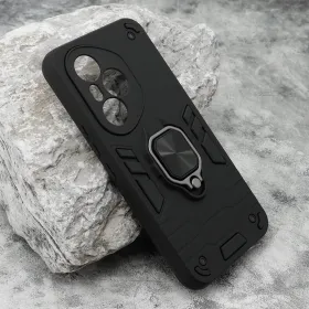 Futrola - maska Square ring za Huawei Honor 400 Pro crna (MS).