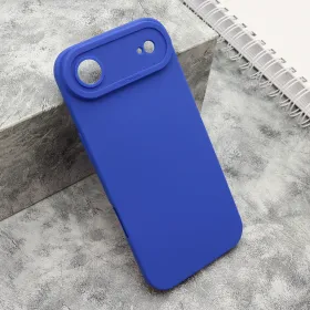 Silikonska futrola - maska Pro Camera za iPhone AIR (6.6) tamno plava (MS).