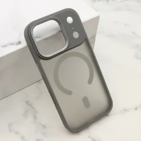Futrola - maska SILKY MagSafe II za iPhone 17 Pro (6.3) siva (MS).
