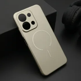 Futrola - maska PURE mat MagSafe za Xiaomi Redmi 15C 4G 171mm (global) zlatna (MS).