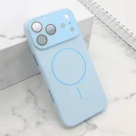 Futrola - maska PASTEL DREAMS MagSafe za iPhone 17 Pro Max (6.9) plava (MS).