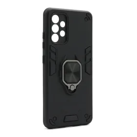 Futrola - maska Square ring za Samsung A525 Galaxy A52 4G/A526 Galaxy A52 5G/A528B Galaxy A52s 5G crna (MS).