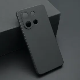 Futrola - maska ultra tanki KOLOR za Xiaomi Redmi Note 13 4G crna (MS).