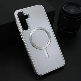 Futrola - maska ZEN SHIELD MagSafe za Samsung A166 Galaxy A16 5G srebrna (MS).