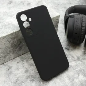 Futrola - maska VELVET TOUCH za Samsung A556 Galaxy A55 5G crna (MS).