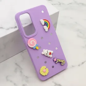 Futrola - maska TOY za Samsung A556 Galaxy A55 5G ljubicasta (MS).