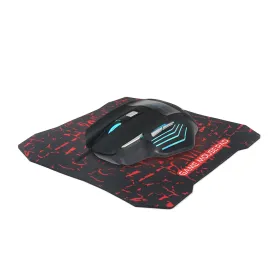 Gejmerski SET 2u1 (mis zicni i podloga za mis) crni MP1+G2 BANDA (MS).