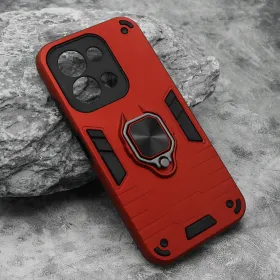 Futrola - maska Square ring za Xiaomi Redmi 15C 4G 173mm (EU)/Redmi 15C 5G 173mm crvena (MS).