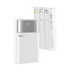 Power Bank prenosiva baterija Remax FC-03 LED Light PD 20W + QC 22.5W 10000mAh beli (MS).