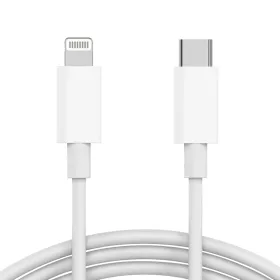 USB data kabl PD za iPhone Type C na lightning 3A HQ beli 1m (MS).
