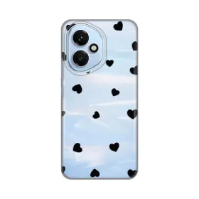Silikonska futrola - maska print Skin za Huawei Honor 400 Hearts.