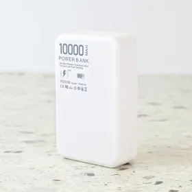 Power bank prenosiva baterija Magsafe Oxpower PD W100 10000mAh bela.