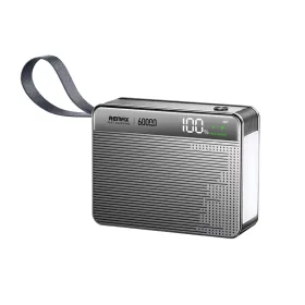 Power bank prenosiva baterija Remax FP-5 PD27 60000mAh siva.