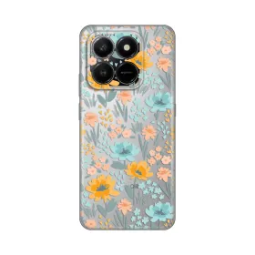 Silikonska futrola - maska print Skin za Honor X7d 4G/400 Smart 5G Lovely Flowers.