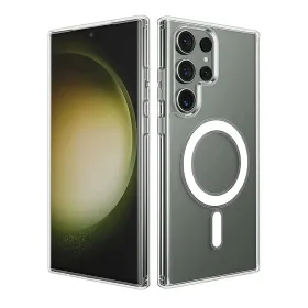 Futrola - maska Magsafe za Samsung S938 Galaxy S25 Ultra Transparent.