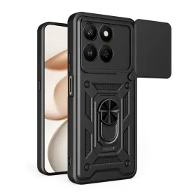 Futrola - maska Hard Shield za Huawei Honor X7d 4G/400 Smart 5G crna.