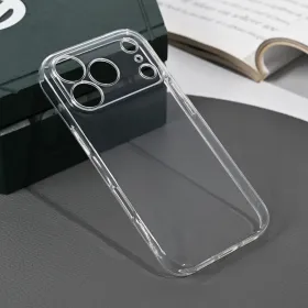 Silikonska futrola - maska Skin za iPhone 17 Pro 6.3 Transparent.