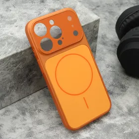 Futrola - maska DEFINE MagSafe za iPhone 15 Pro (6.1) narandzasta (MS).